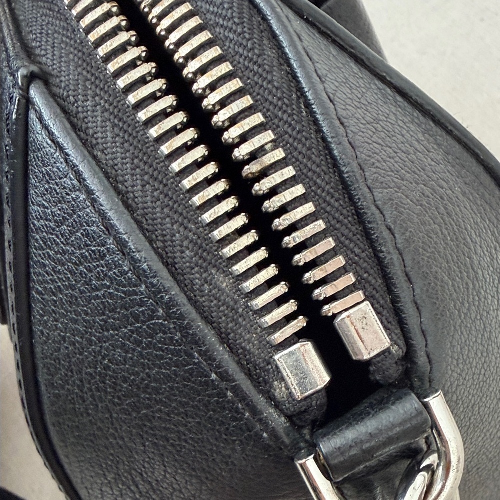 Givenchy Black Leather Mini Antigona with Crossbody Strap - Picture 12 of 17